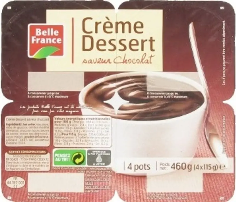 Classic Chocolate Dessert Cream – 115G 1