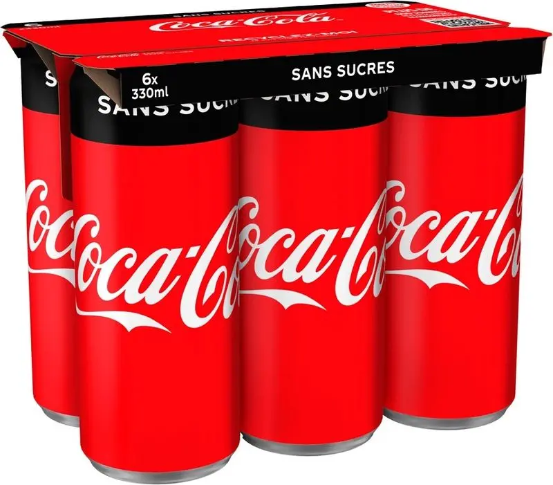 Coca-Cola Zero Sugar – 330Ml Sugar-Free Cola 1
