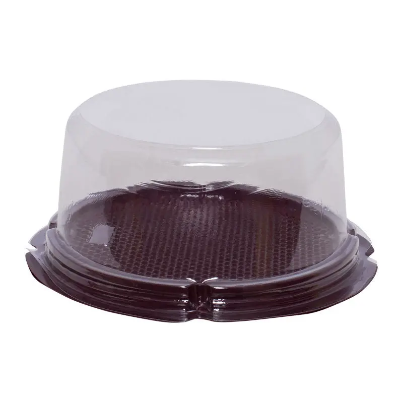 Compact Chiffon Cake Tray With Cover – 6-Inch, 5-Set 1