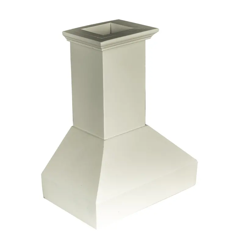 Compact Wooden Range Hood In Cottage White Finish (Wmh-T) 1