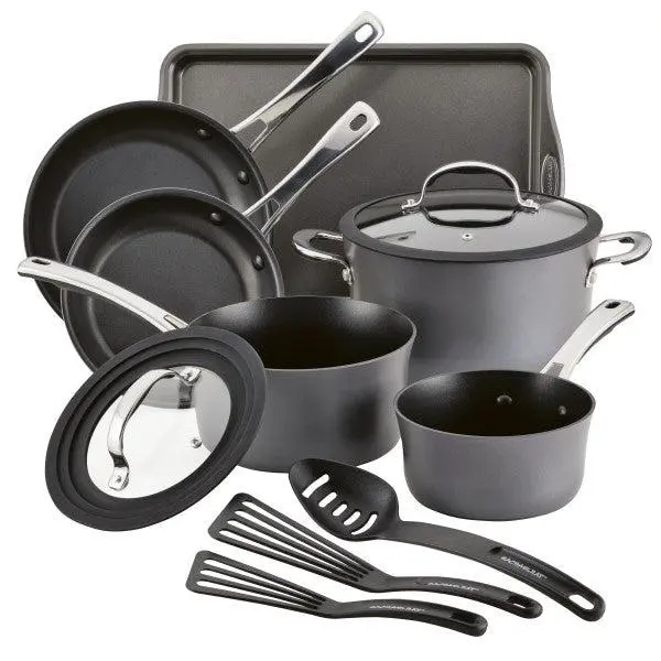 Cook + Create Hard-Anodized Nonstick Cookware Sets 1