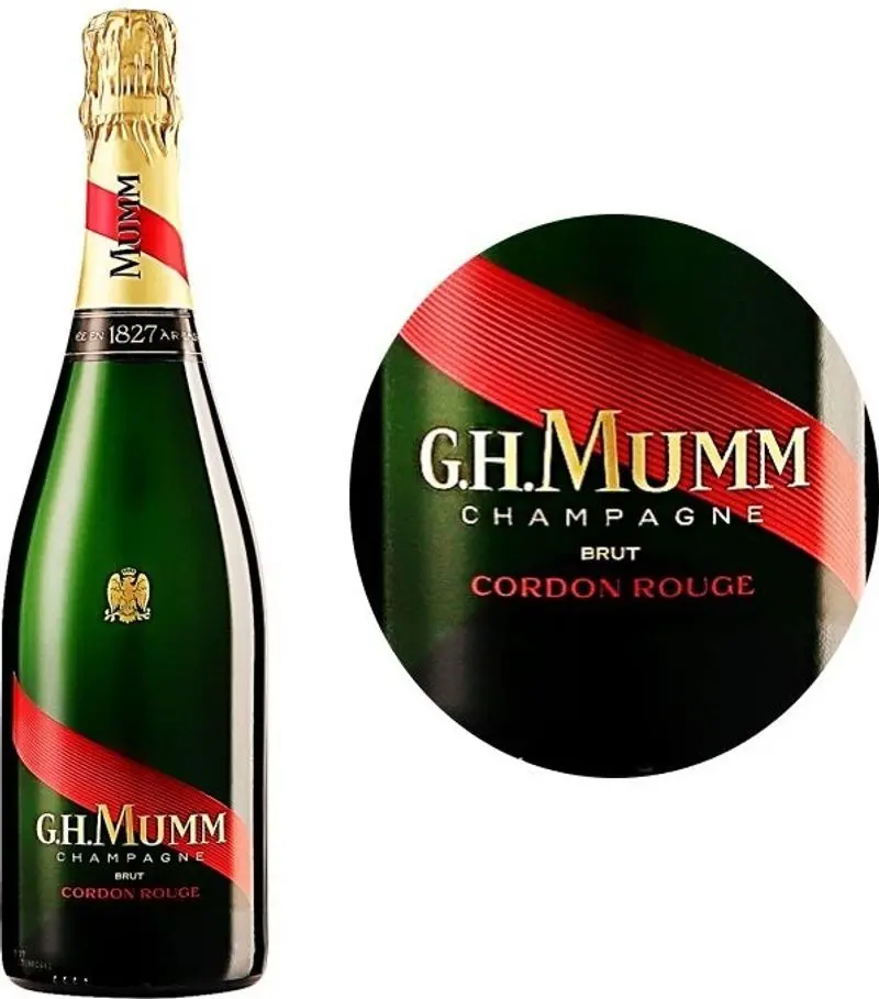 Cordon Rouge Brut Champagne – Dry Sparkling Wine, 750 Ml 1