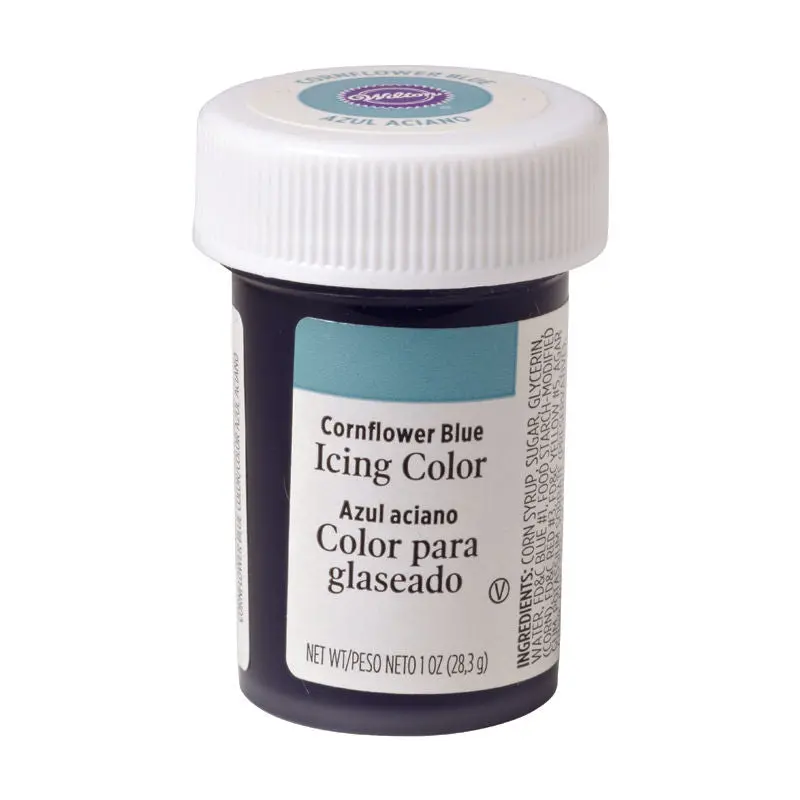 Cornflower Blue Food Coloring Gel – Icing Color, 610–710 Shade 1