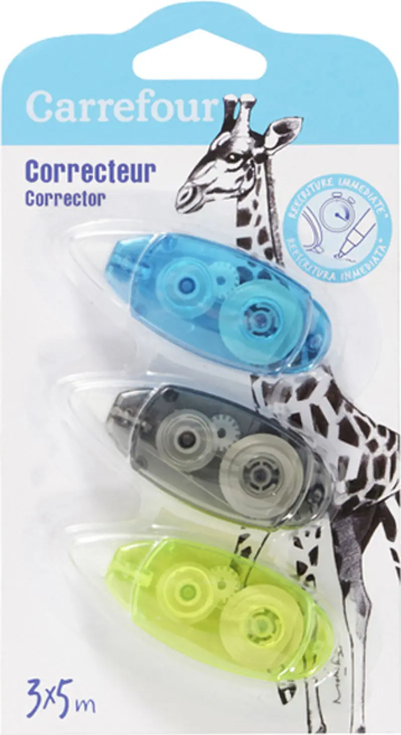 Correction Tape Value Pack – 3-Roll Precision Tape Set (#119824) 1