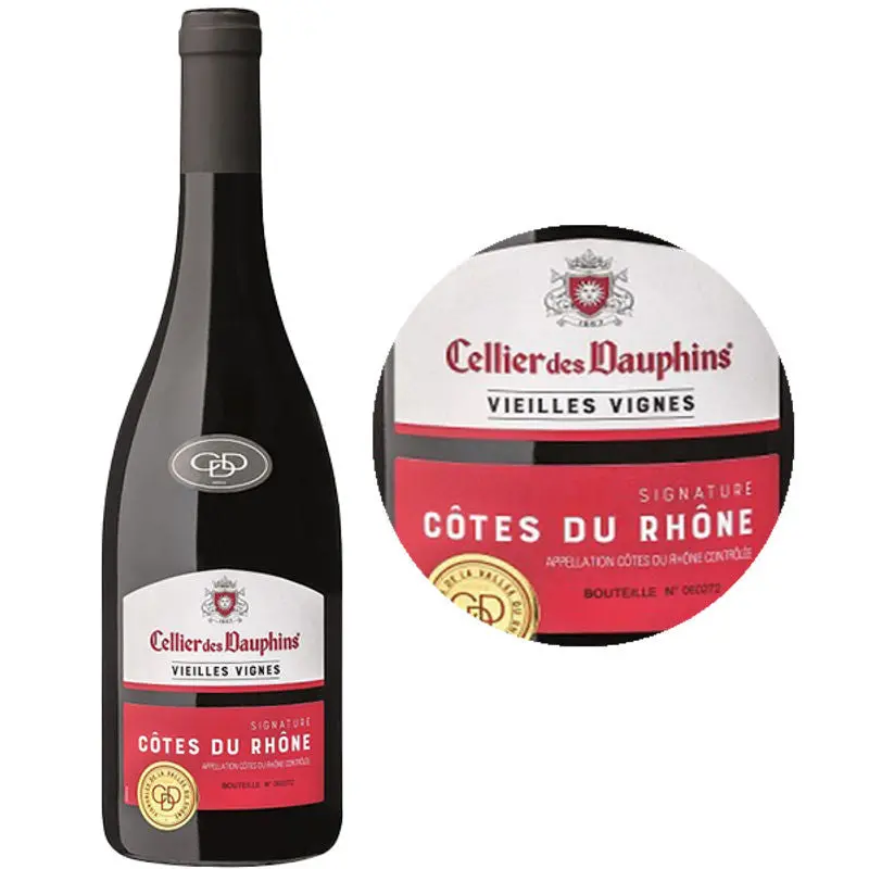 Côtes Du Rhône Grenache & Cinsault Rosé Wine 2022 – 750 Ml 1