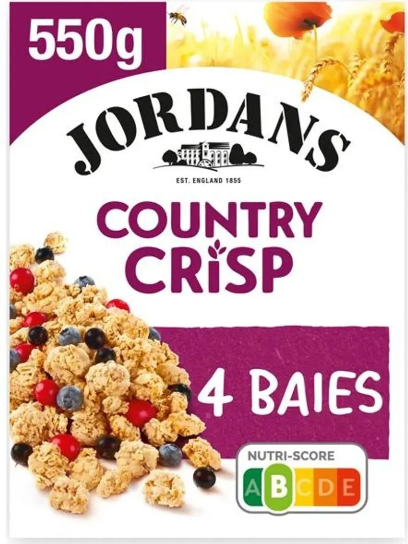 Country Crisp Three-Berry Cereal – 550G Box (#118297) 1