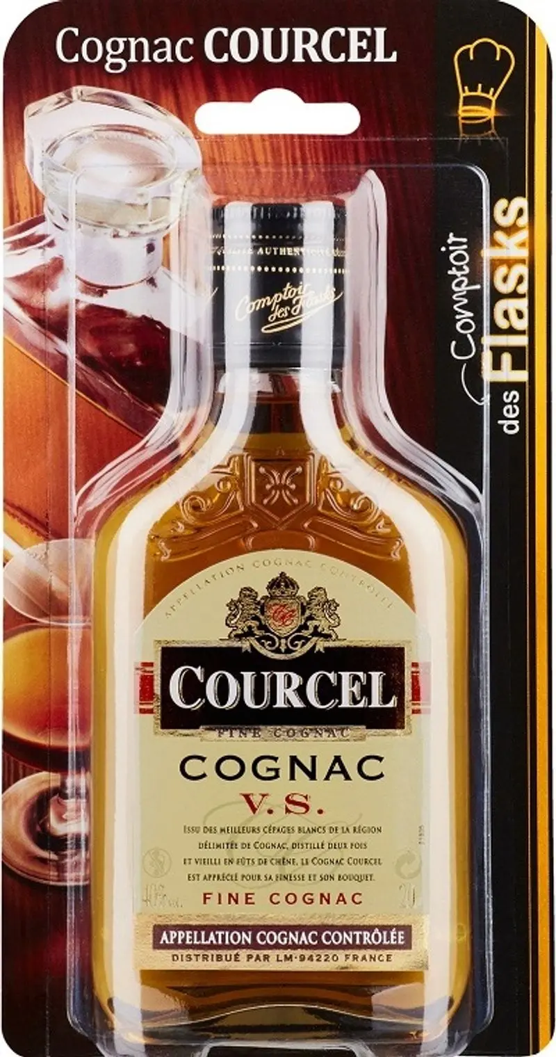 Courcel Fine Cognac – 20Cl, Vsop-Style Aged Brandy 1