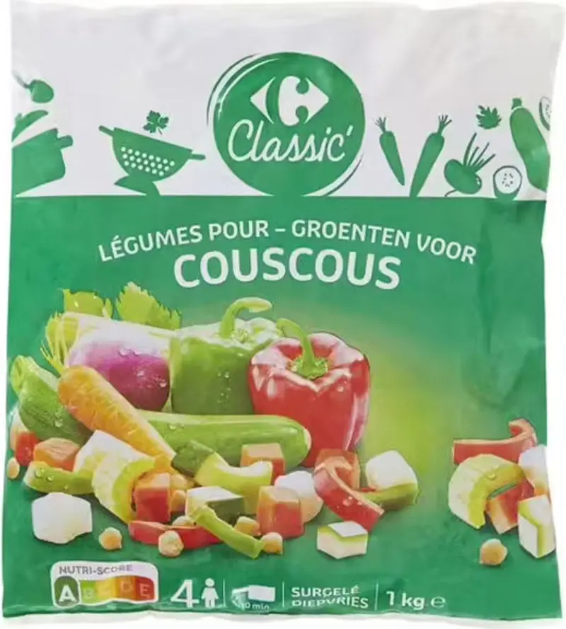 Couscous Vegetable Blend – 1Kg Grain-Ready Mix 1