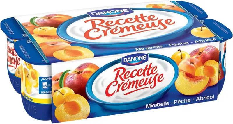 Creamy Yellow Fruits Yogurt – 125G 1