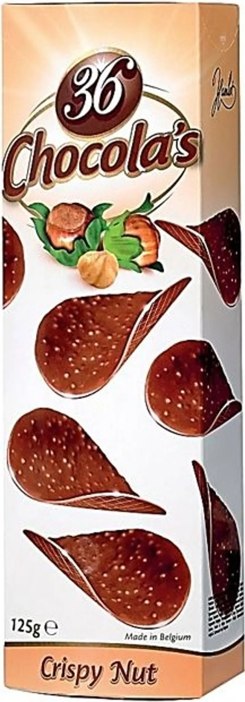 Crispy Roasted Nut Chocolate Tiles – 125G Crunchy Artisan Snack (#126769) 1