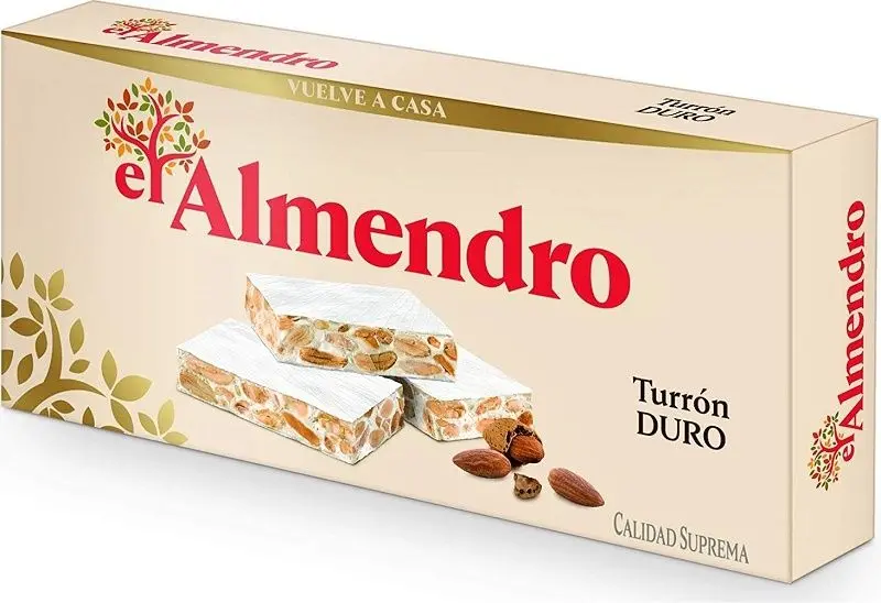 Crunchy Almond Turrón – 150G Spanish Hard Nougat (#116701) 1