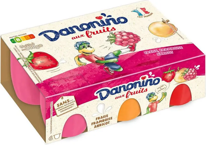 Danonino Strawberry Yogurt For Kids, 50G Cup 1