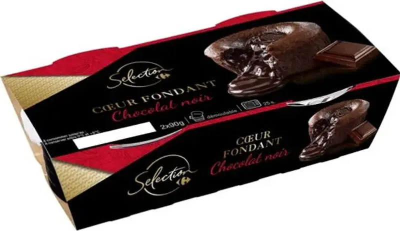 Dark Chocolate Lava Cake Dessert, 90G – Warm & Decadent 1