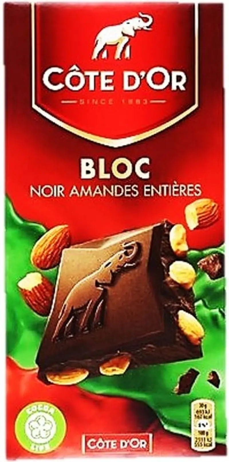 Dark Chocolate With Roasted Almonds – 180G 1