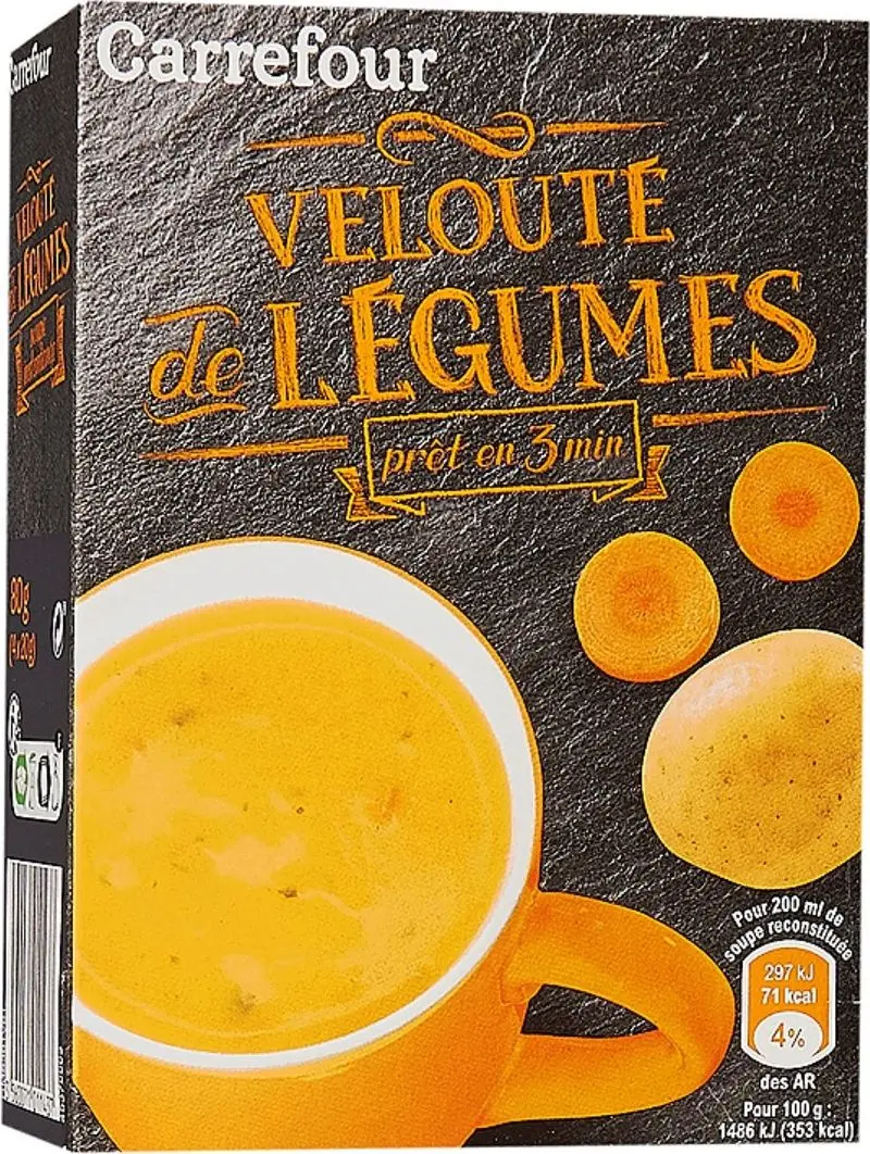 Dehydrated Classic Vegetable Soup Mix, 20G 1