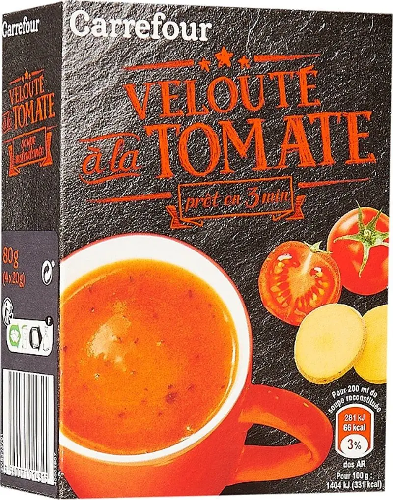 Dehydrated Tomato Soup Mix, 20G 1