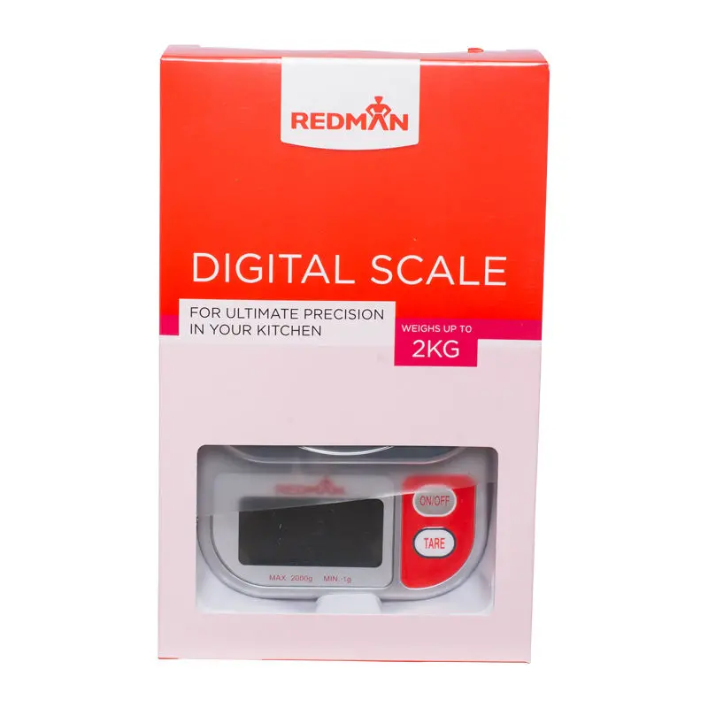 Digital Kitchen Scale – 2 Kg Capacity, Model 308 (Sku #13804) 1