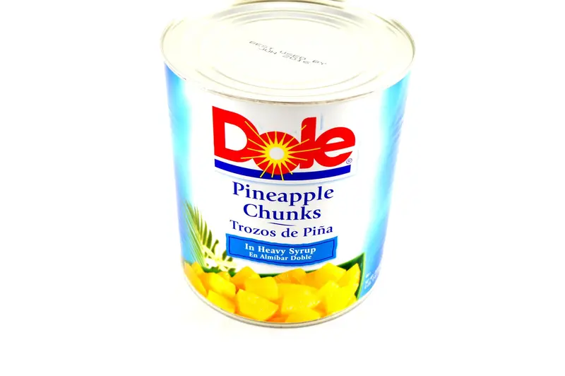 Dole Pineapple Chunks In Juice – Bulk Pack (6 × 108 Oz) 1