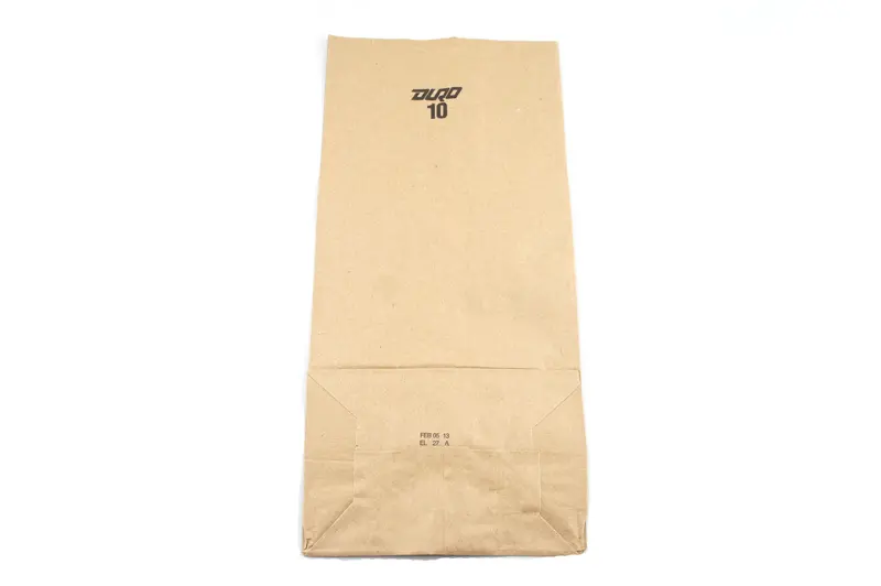 Duro #10 Light-Duty Carryout Paper Bags 1