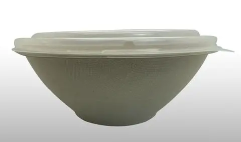 Eccocane Eb832 – 32 Oz Pfas-Free Bagasse Blend Round Container (8") 1