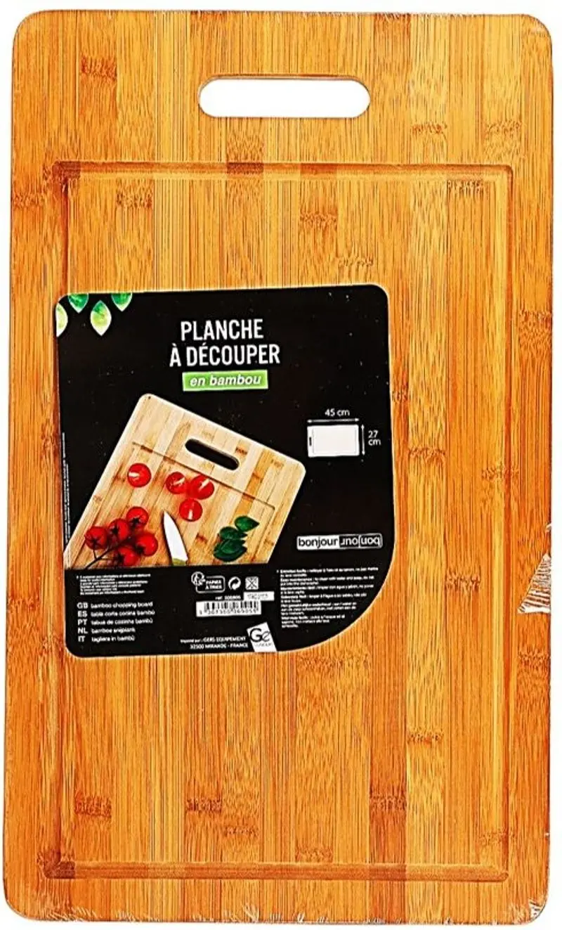 Eco-Friendly Rectangular Bamboo Cutting Board – Model #119593 1