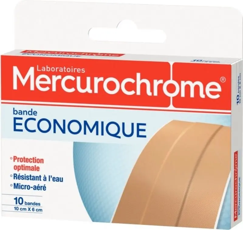 Economy Adhesive Bandages – 6Cm Width, 10-Pack 1