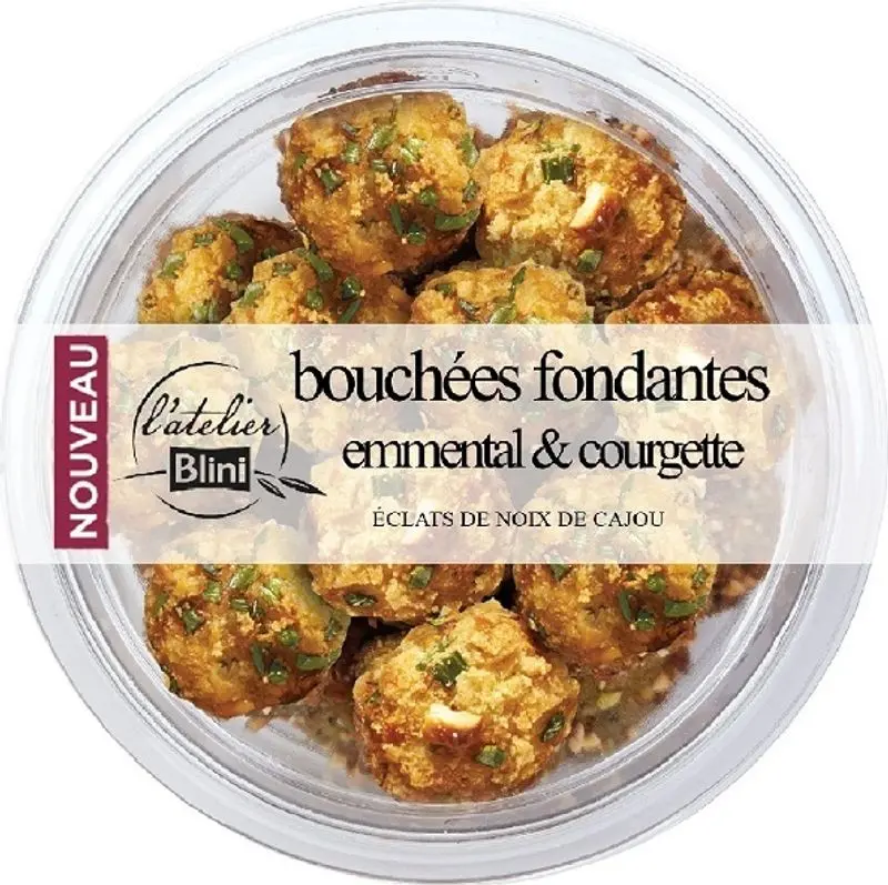 Emmental & Zucchini Bite Snacks – Savory Cheese Bites, 100G (#122439) 1