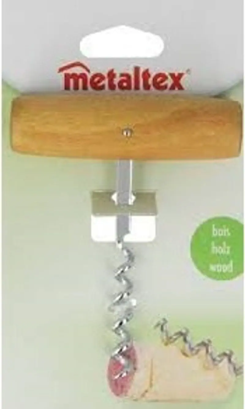 Ergonomic Dual-Handle Corkscrew – Smooth-Twist Wine Opener For All Bottle Types (#127217) 1