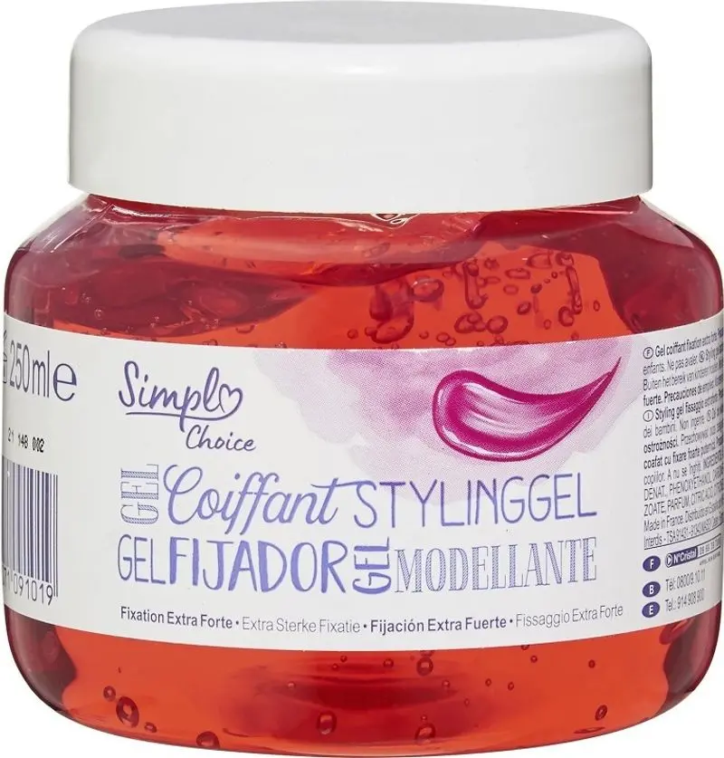 Extra-Strong Hold Styling Gel – 250Ml 1