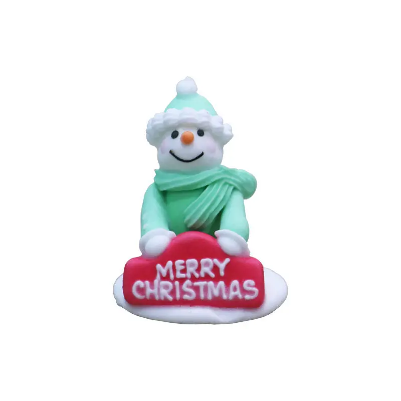 Festive Snowman Holiday Decoration Set – 24-Piece Xmas Theme 1