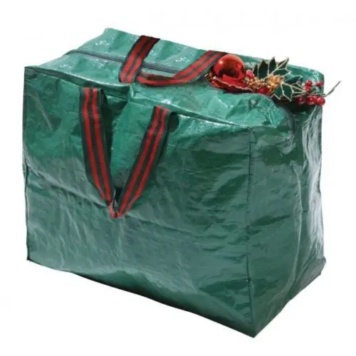 Festive Storage Bag For Christmas Lights, Baubles, And Holiday Decorations – Organized & Protective 1