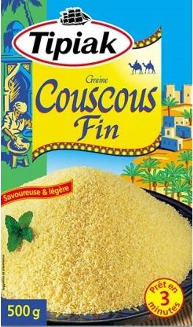 Fine Couscous – 500G Light & Fluffy Texture (#117616) 1