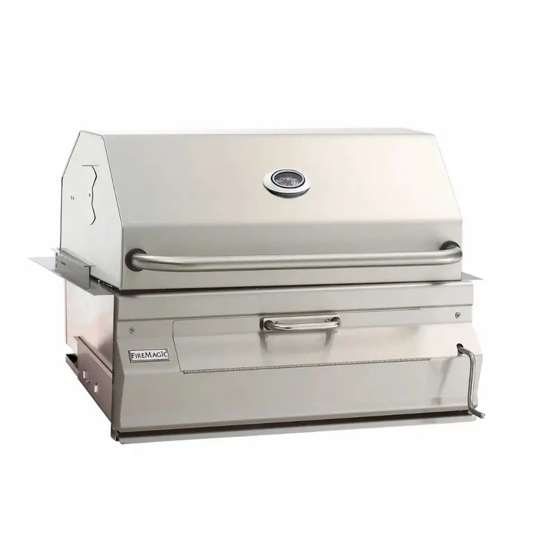 Fire Magic Legacy 24-Inch Dual-Function Smoker & Charcoal Grill 1