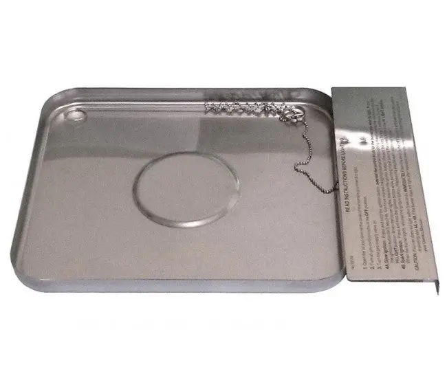 Fire Magic Stainless Steel Drip Tray For Side Burners (3276-05) 1