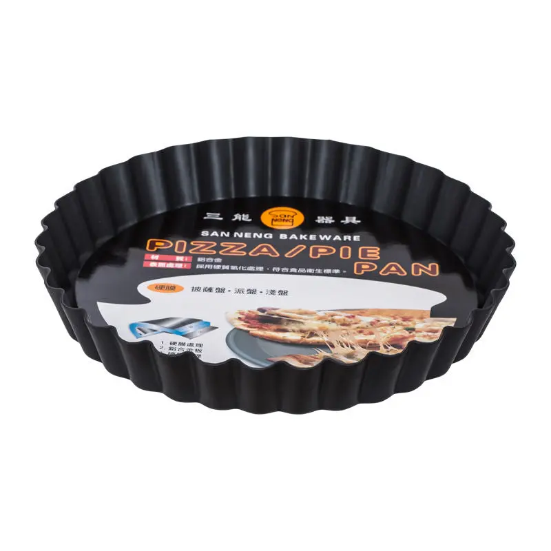 Fluted Round Pie Pan – Loose Base, 160 × 143 × 23 Mm, Sn5560 1