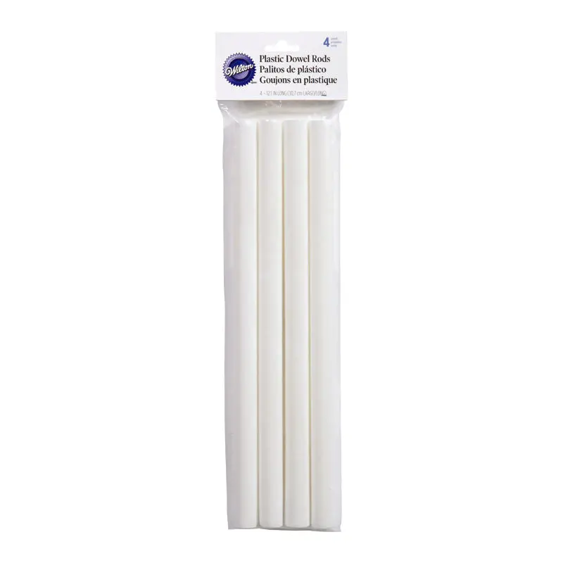 Food-Grade Plastic Dowel Rods – Set Of 4, Model 399-801 (#20123) 1