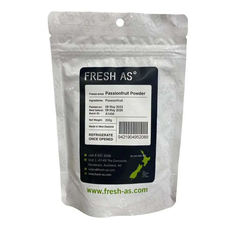 Freeze-Dried Passionfruit Powder – 200G Intense Fruit Flavor Booster 1
