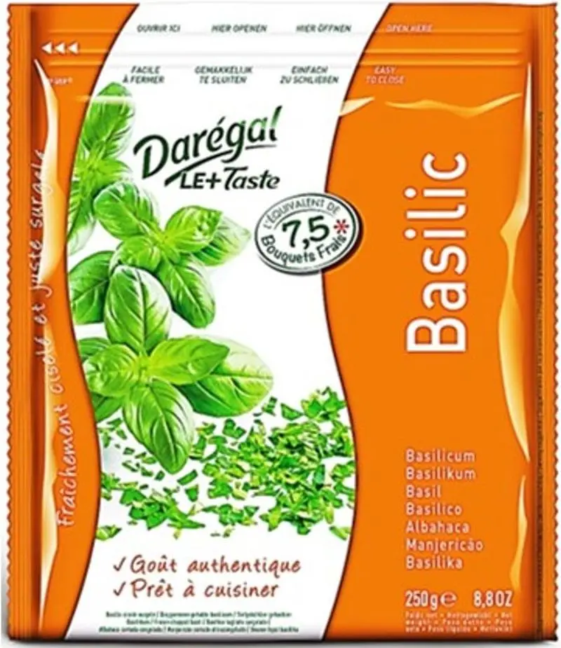 Fresh Chopped Basil Leaves – 250G Aromatic Herb Pack (#122827) 1