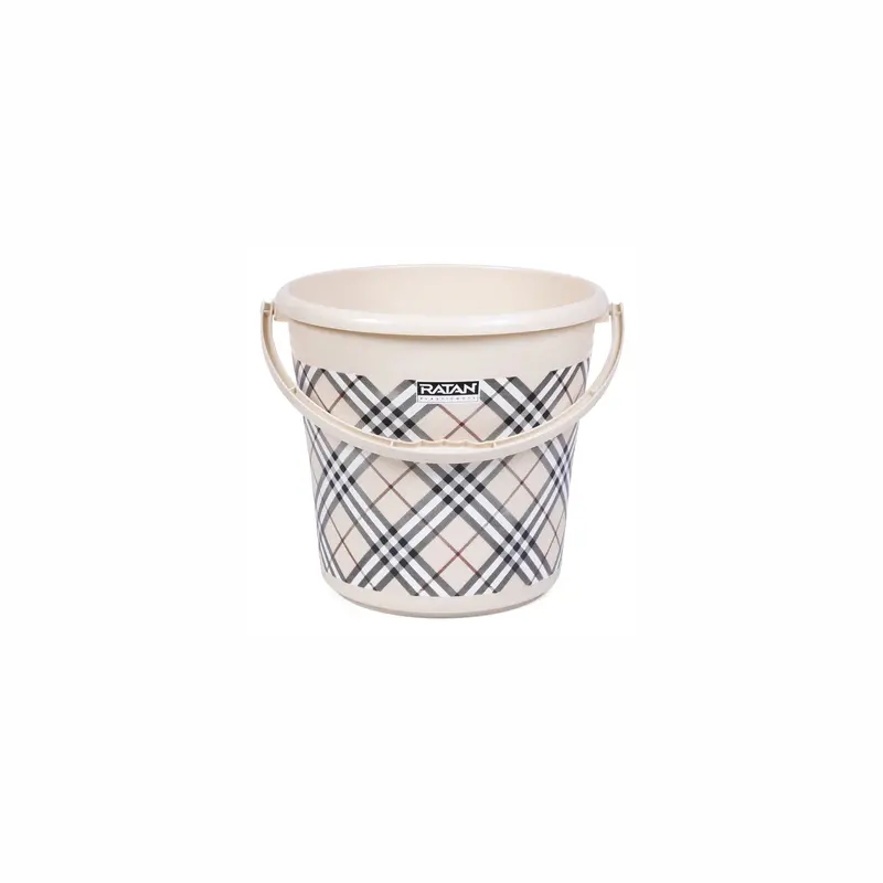 Frosty Bucket – Insulated Ice Bucket With Scottish Tartan Print 1