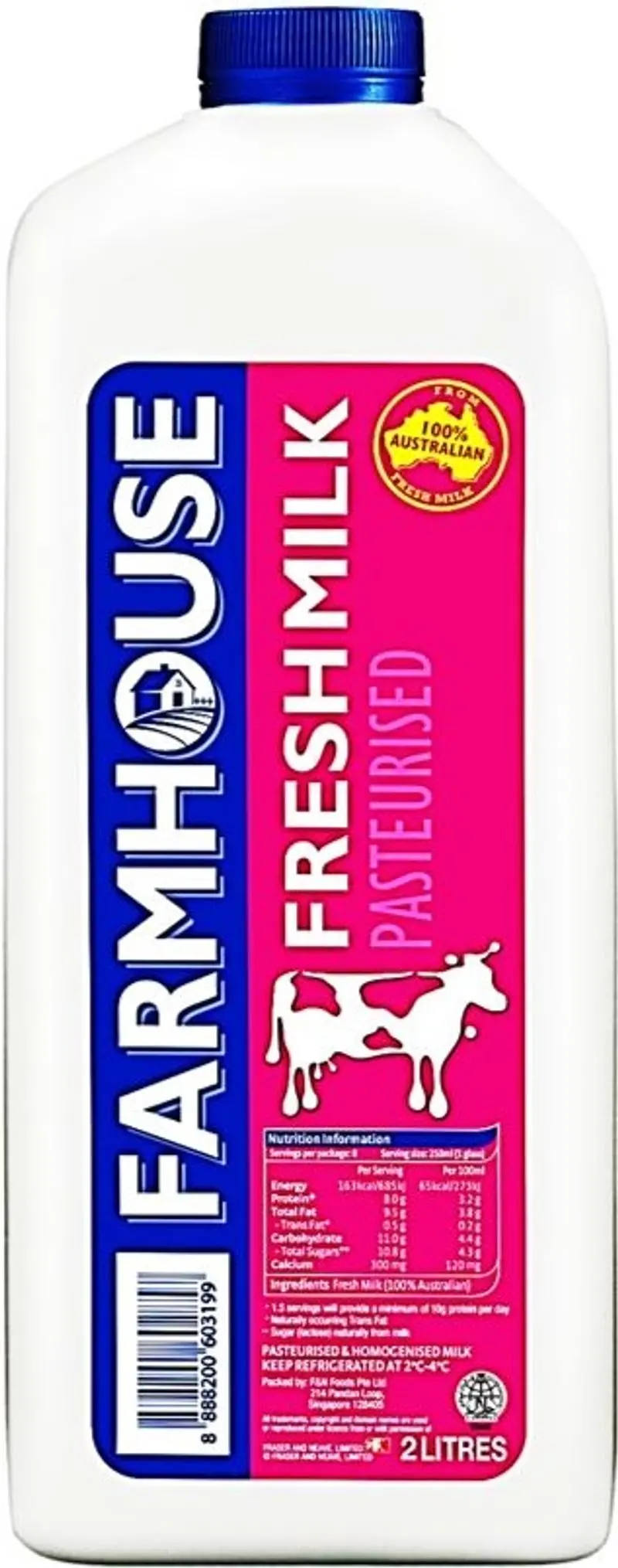 Full-Cream Fresh Milk – 1.89L Carton 1