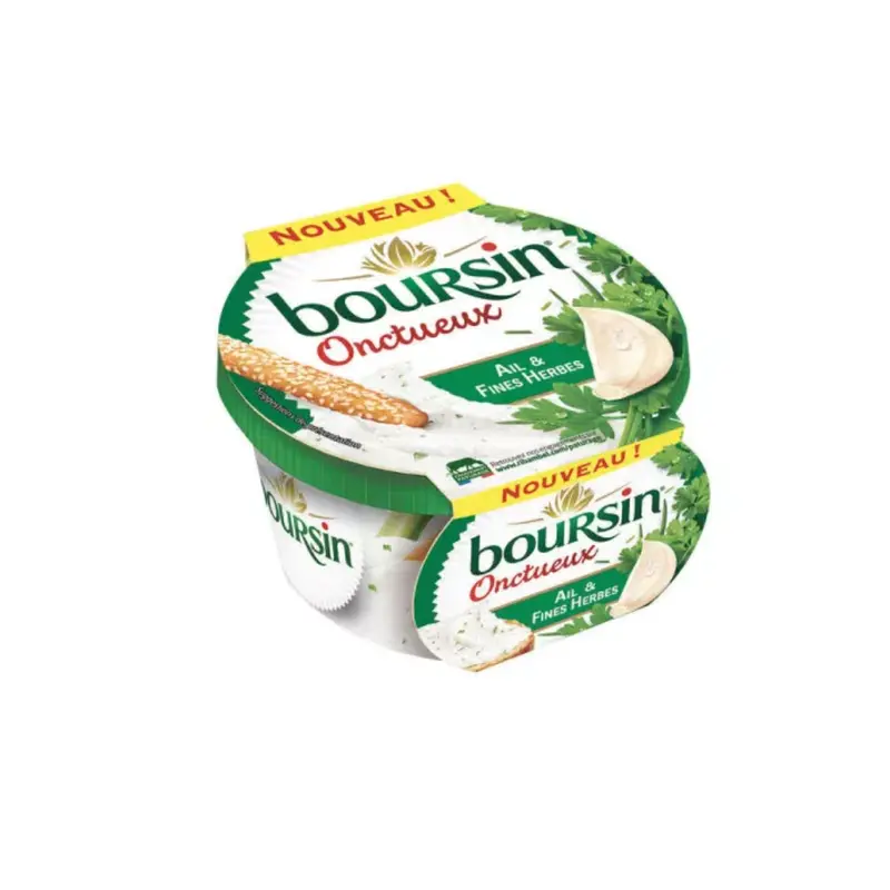 Garlic & Herb Soft Cheese – 125G Spreadable Wheel (#128210) 1
