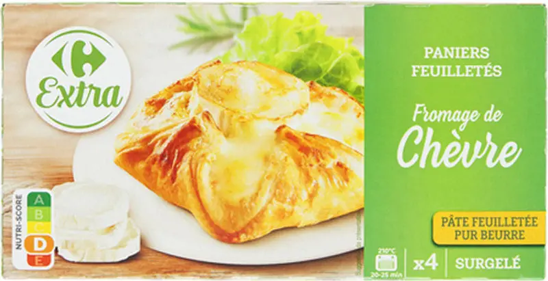 Goat Cheese Puff Pastry Bites – 100G Gourmet Appetizer 1