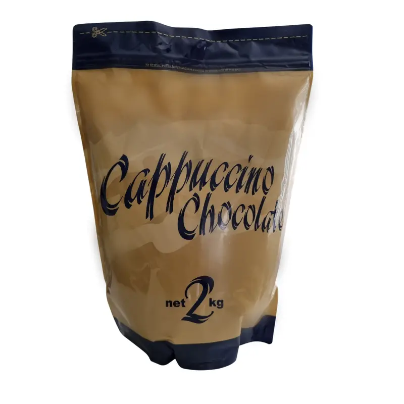 Gourmet Cappuccino Chocolate Powder – 2Kg Bag 1