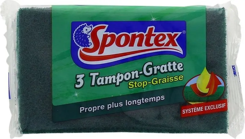 Grease-Resistant Non-Scratch Scrub Pads – 3-Pack – Model #119483 1