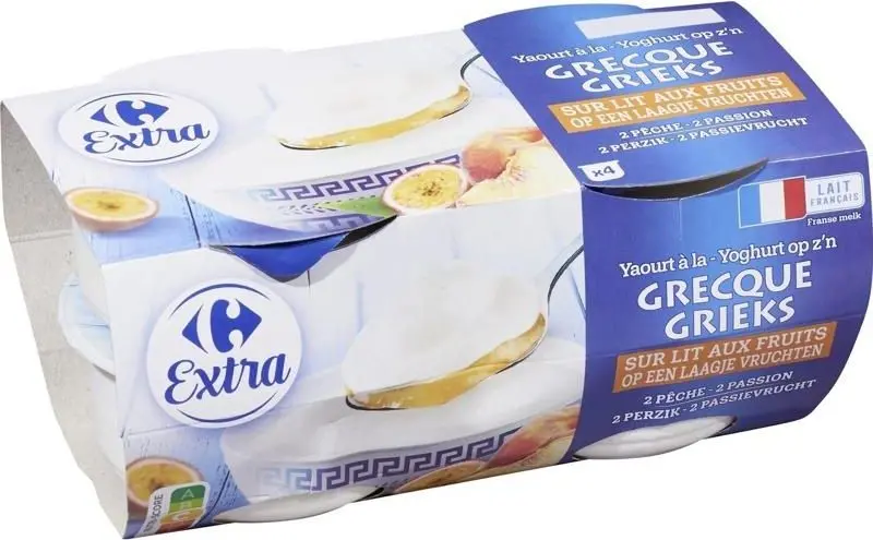 Greek-Style Peach & Passionfruit Yogurt – 150G Thick, Creamy & Tropical 1