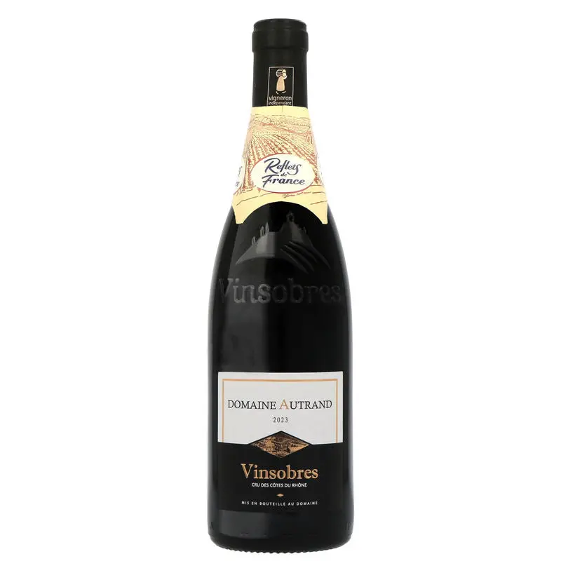 Grenache Red Wine – Vinsobres Cru, Côtes Du Rhône Aop, Vintage 2020–2022, 750 Ml 1