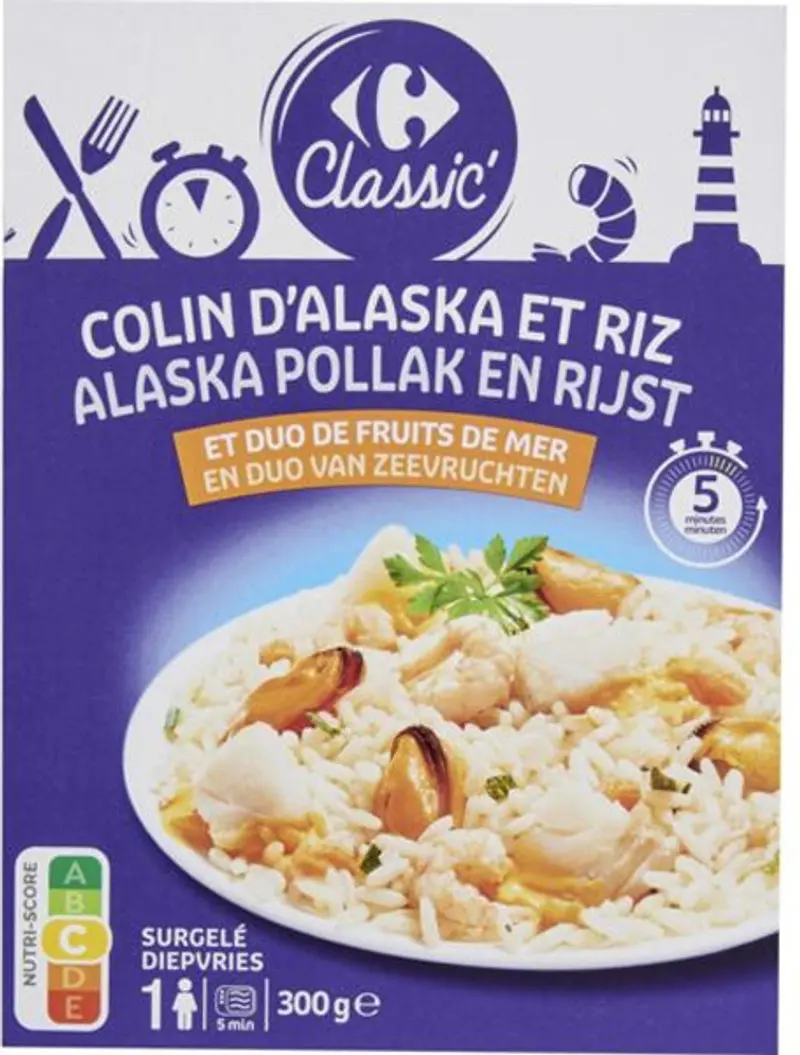 Hake & Seafood Rice Bowl – 300G Ready Meal 1