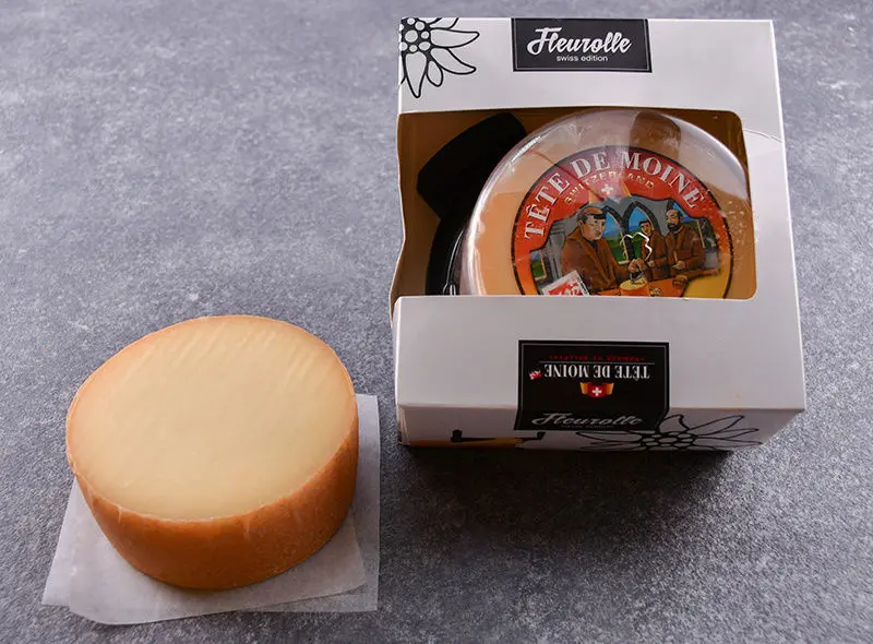 Half Tête De Moine Aop Cheese — 400G Block (#126032) 1