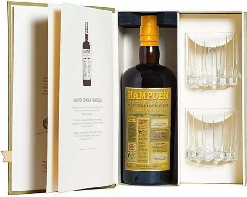 Hampden 8-Year-Old Rum – Limited Edition Gift Box, 70Cl (#124449) 1