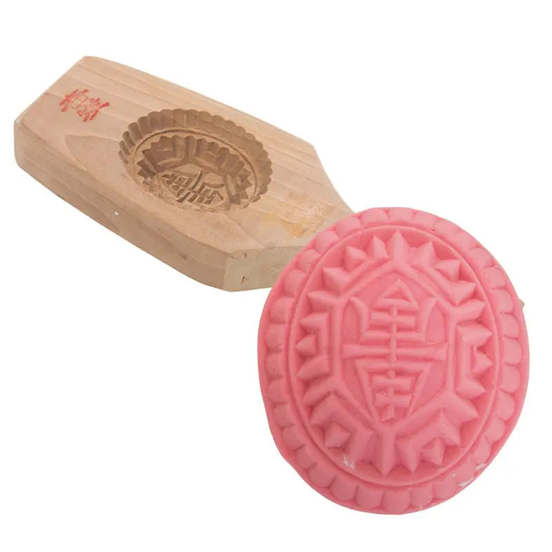 Handcrafted Wooden Tortoise-Shaped Mold – Traditional Dessert & Confectionery Tool (#8319) 1